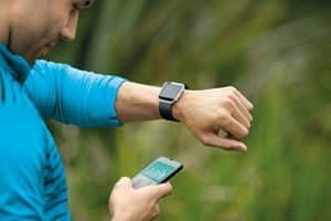 Fitbit Blaze Test Fitness Uhr 